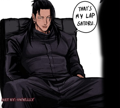 Suguru Geto || a comfortable chair