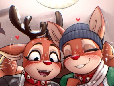 Reindeer sisters
