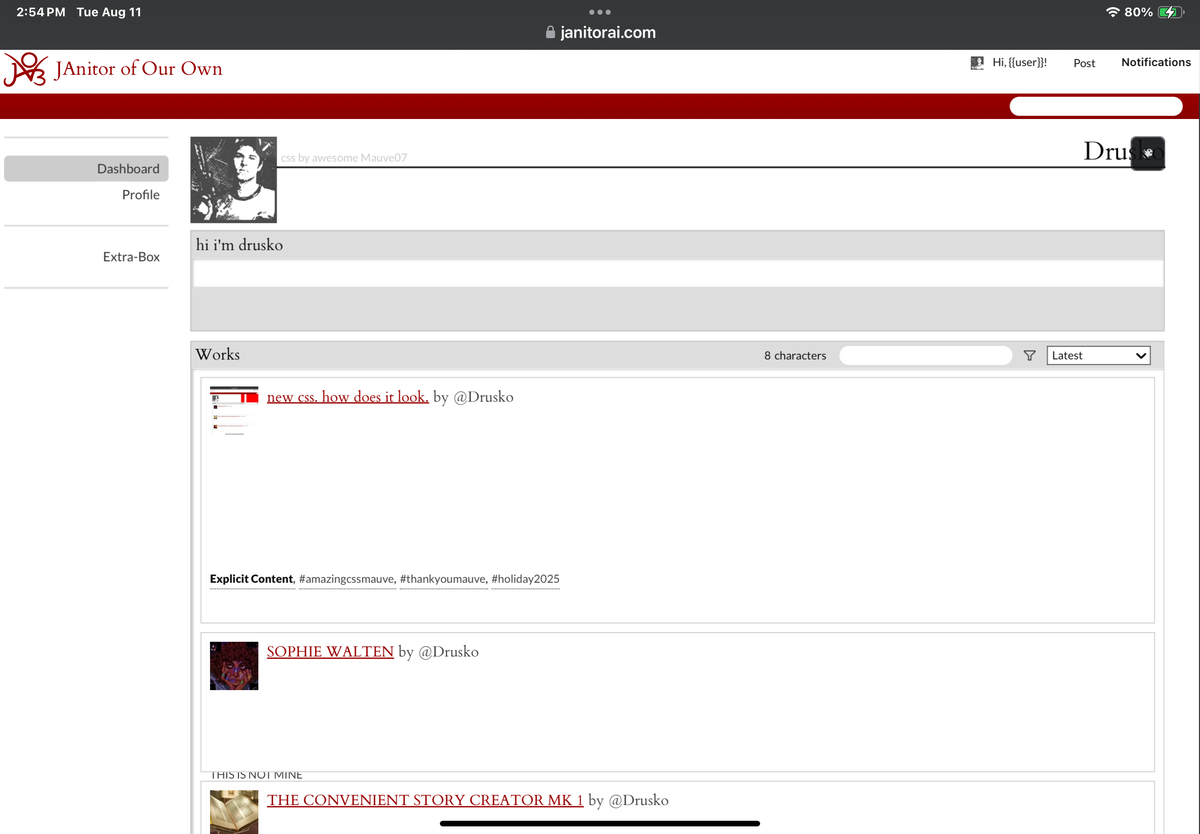 new css. how does it look. (updated)