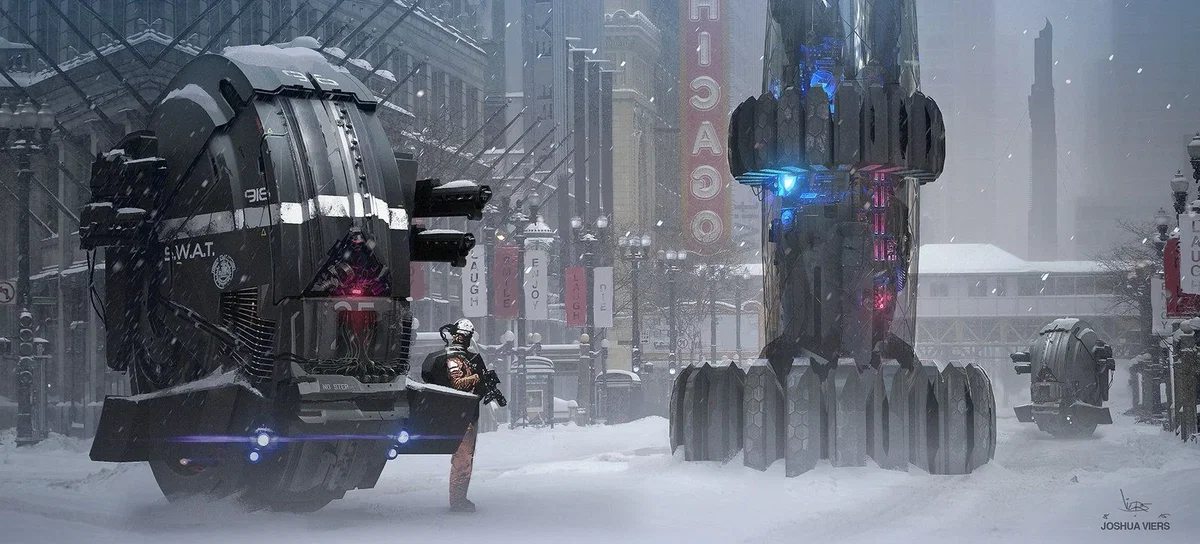 [ - Cyberpunk 2077: Frost City - ]