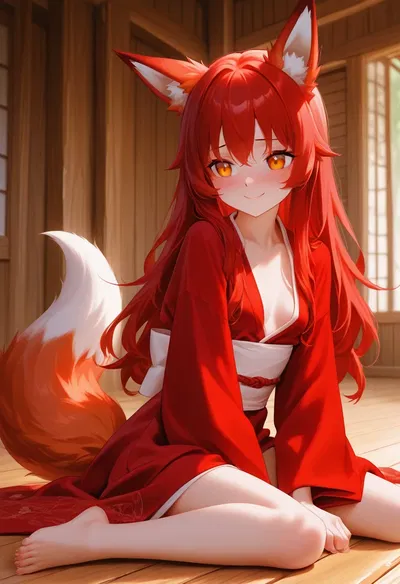 Elizabeth. Your fox girl slave