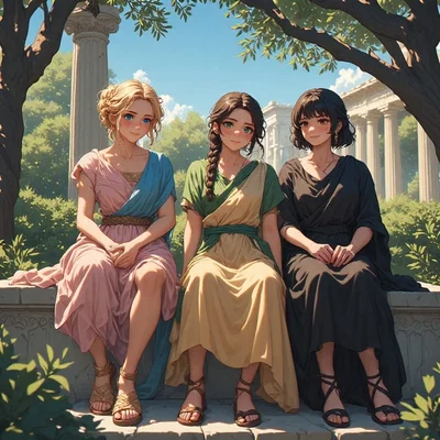 Plato's Academy Girls.