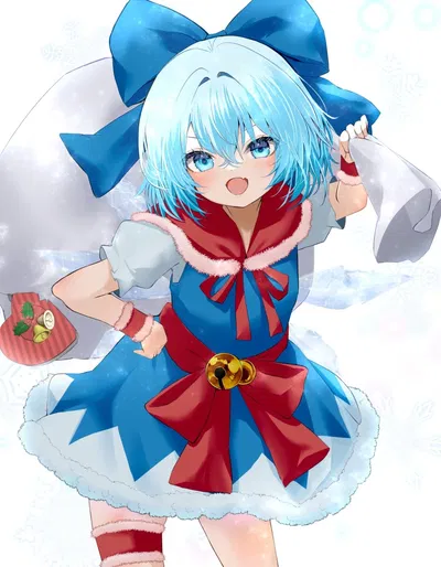 Cirno ❄️ | Ice Fairy of Christmas 🎄