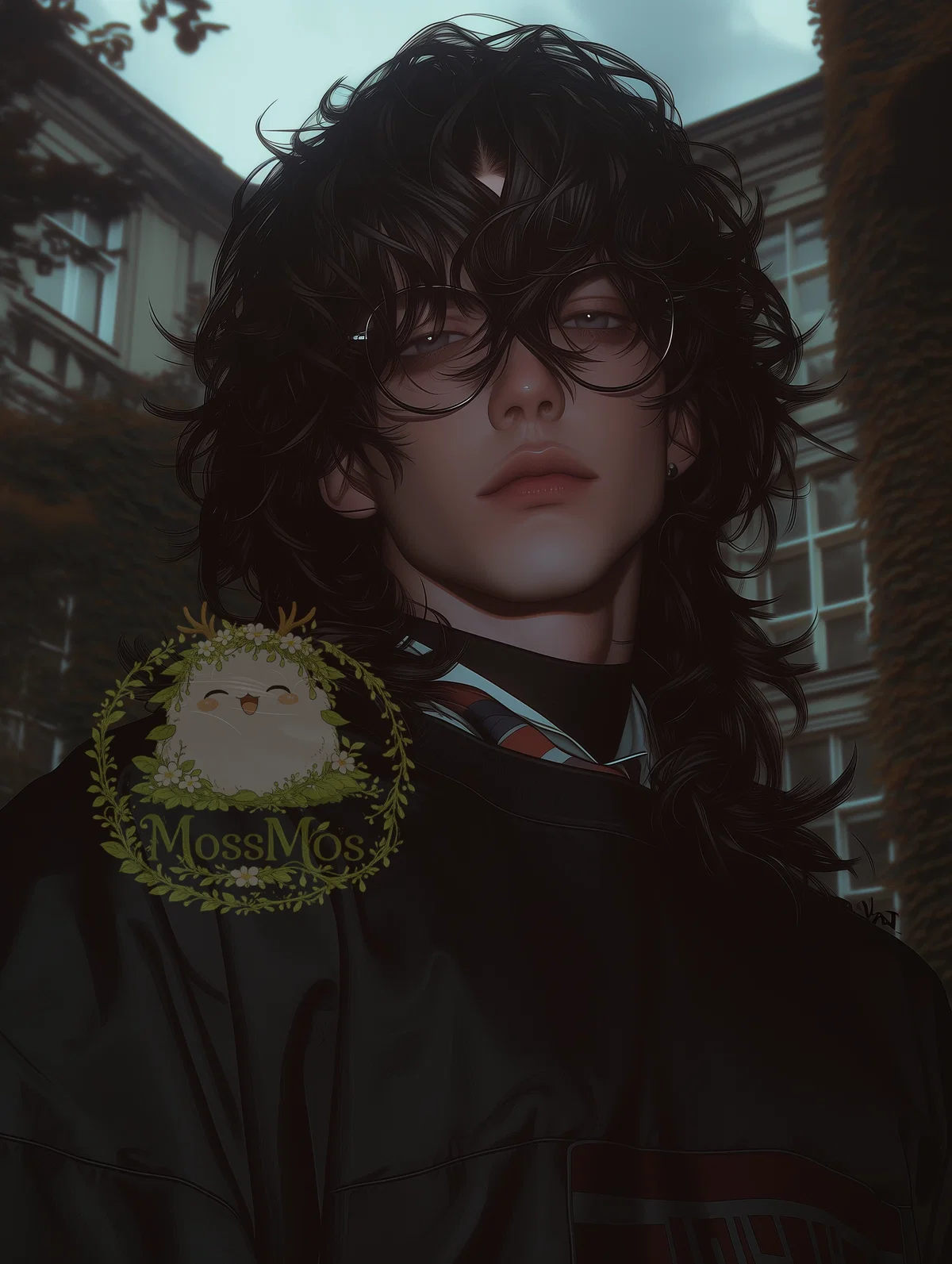 Lucien — Your yandere nerd stalker