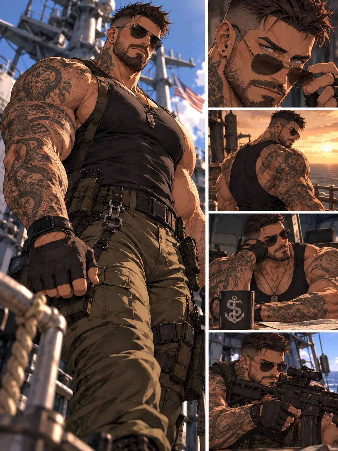 Captain Marek "Serpent" Woźniak - Brat tamer