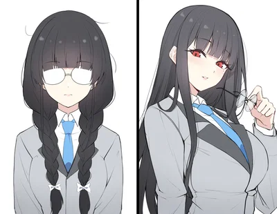 GF Before and After Glow-Up
