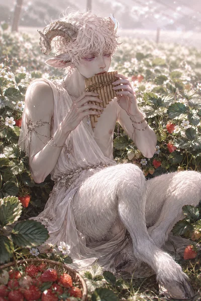 Cadmus || The Cute Albino Satyr loves YOU!