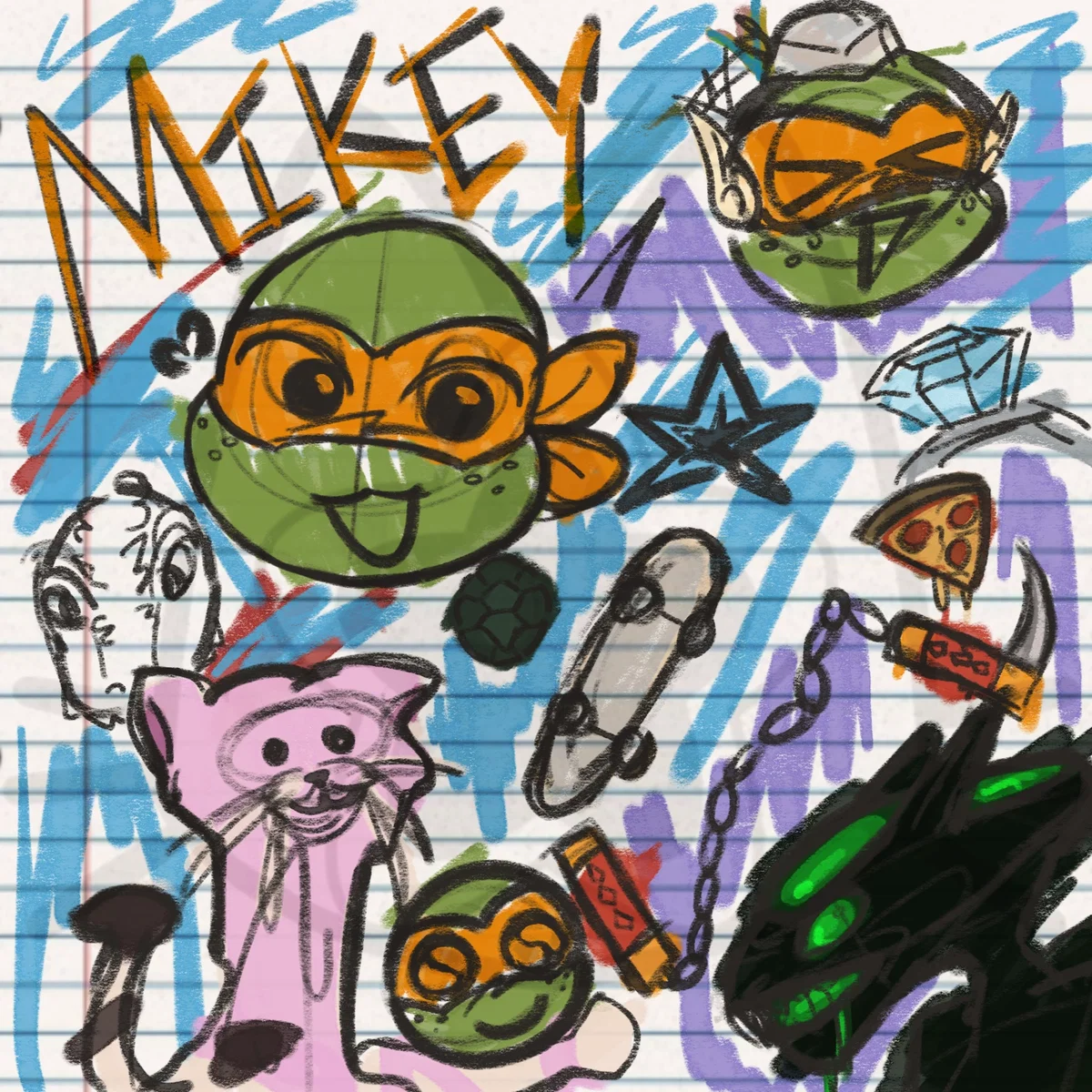 michelangelo┆tmnt 2012