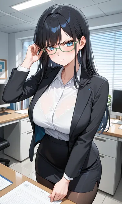 Midori, your workplace rival