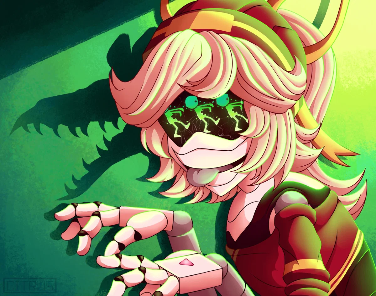 Lizzy— She's a zombie Drone* now