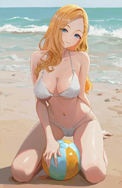 Your vacation on the beach with your girlfriend!