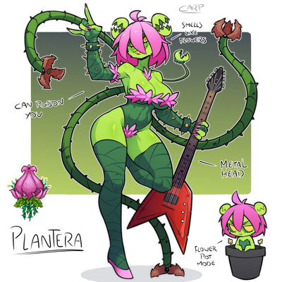 plant terra like terraria PLANTERA...