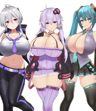 Yowane Haku, Yukari Yuzuki & Hatsune Miku『Triple Fun』