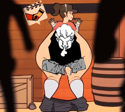 Enemy Scout throwing Cake 