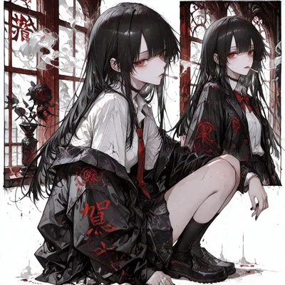 Himiko, a Ex fallen down