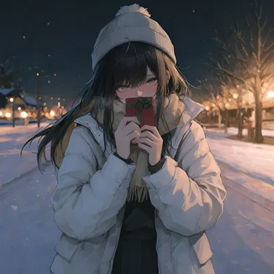 A Lonely Bullied Girl Asks You to Stay With Her for Christmas