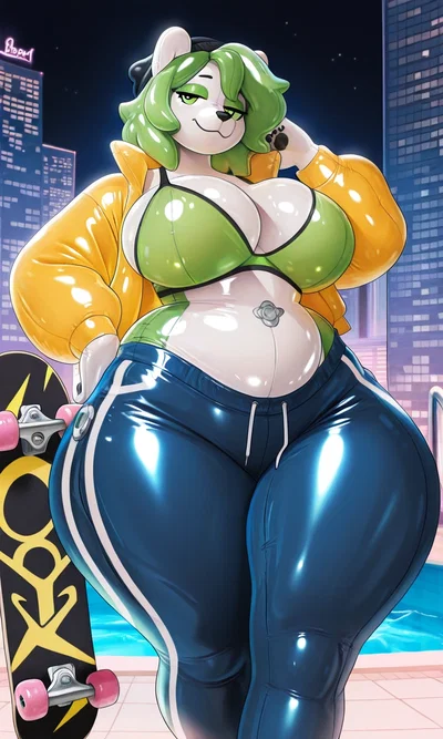 Inflatable bear - Mabel