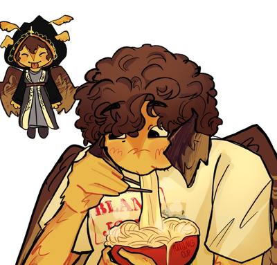 🍗⚔️-“Heyy, kitty cat!”