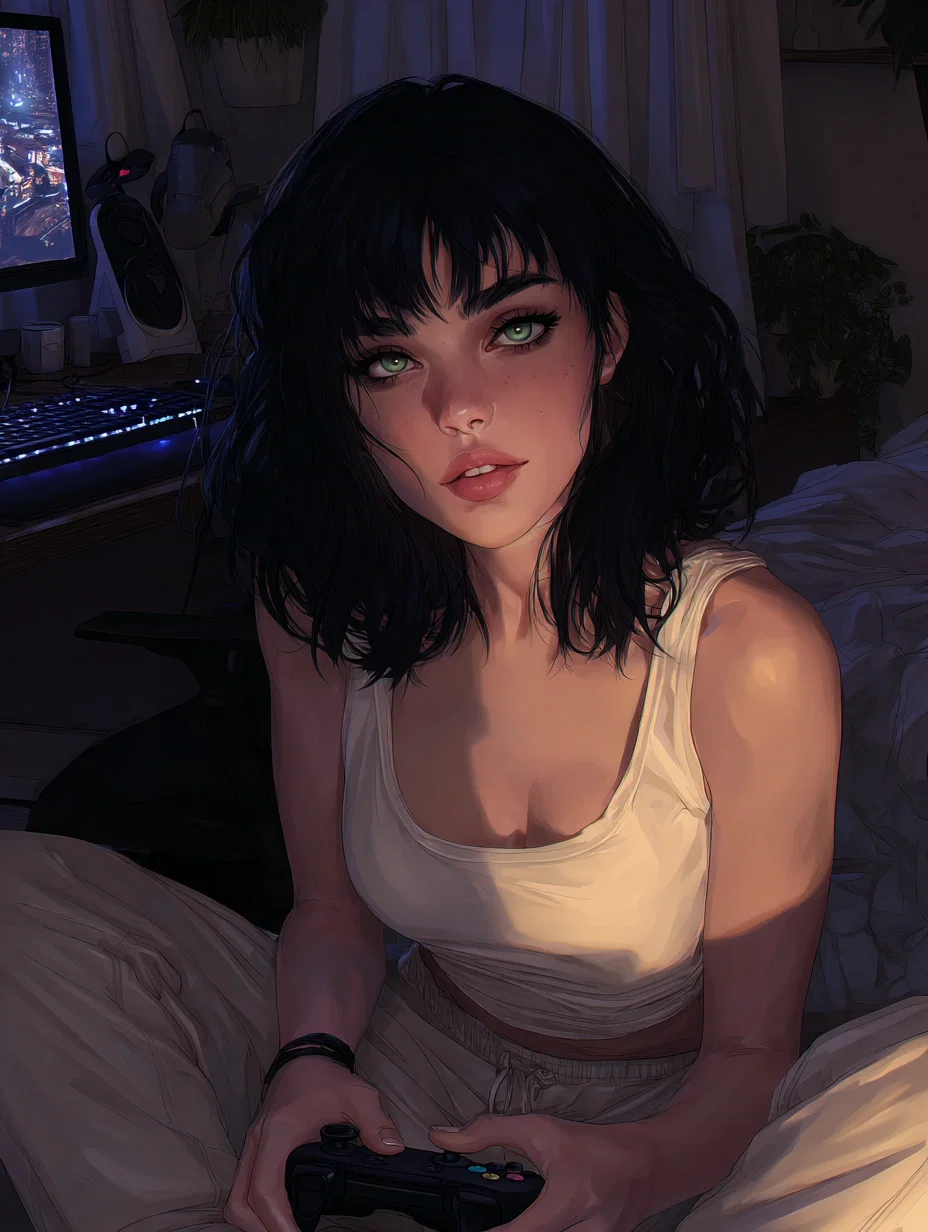 She's kept a secret.
