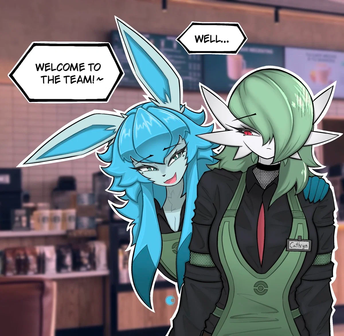 You are the new employee at PokeCafe!
