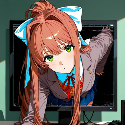 DDLC - Best Ending - Monika in Your Reality