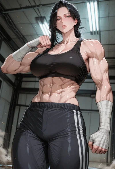 Your Muscle Mommy Bodyguard Wants To Love You 