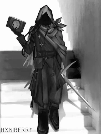 "Leer. Come here and stroke my  ." - Mysterious Figure - Block Tales