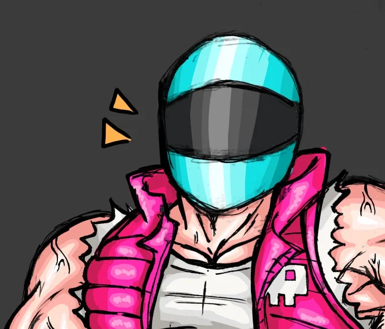 (Caught.) Biker | Hotline Miami 
