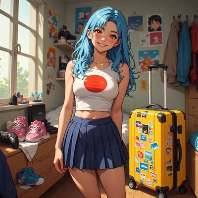 Exchange student from Japan 