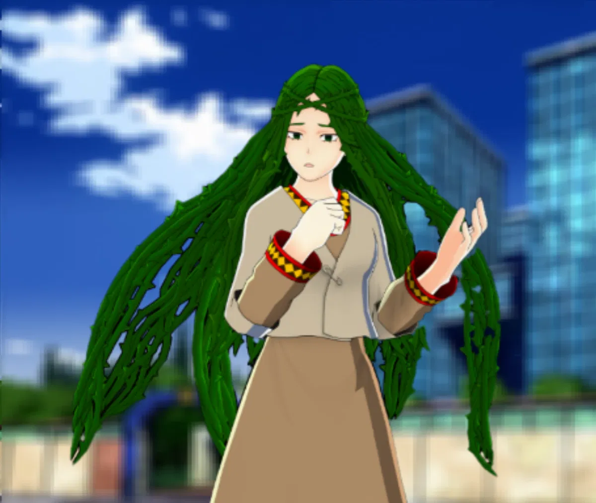 Ibara Shiozaki \\ A blessed outing
