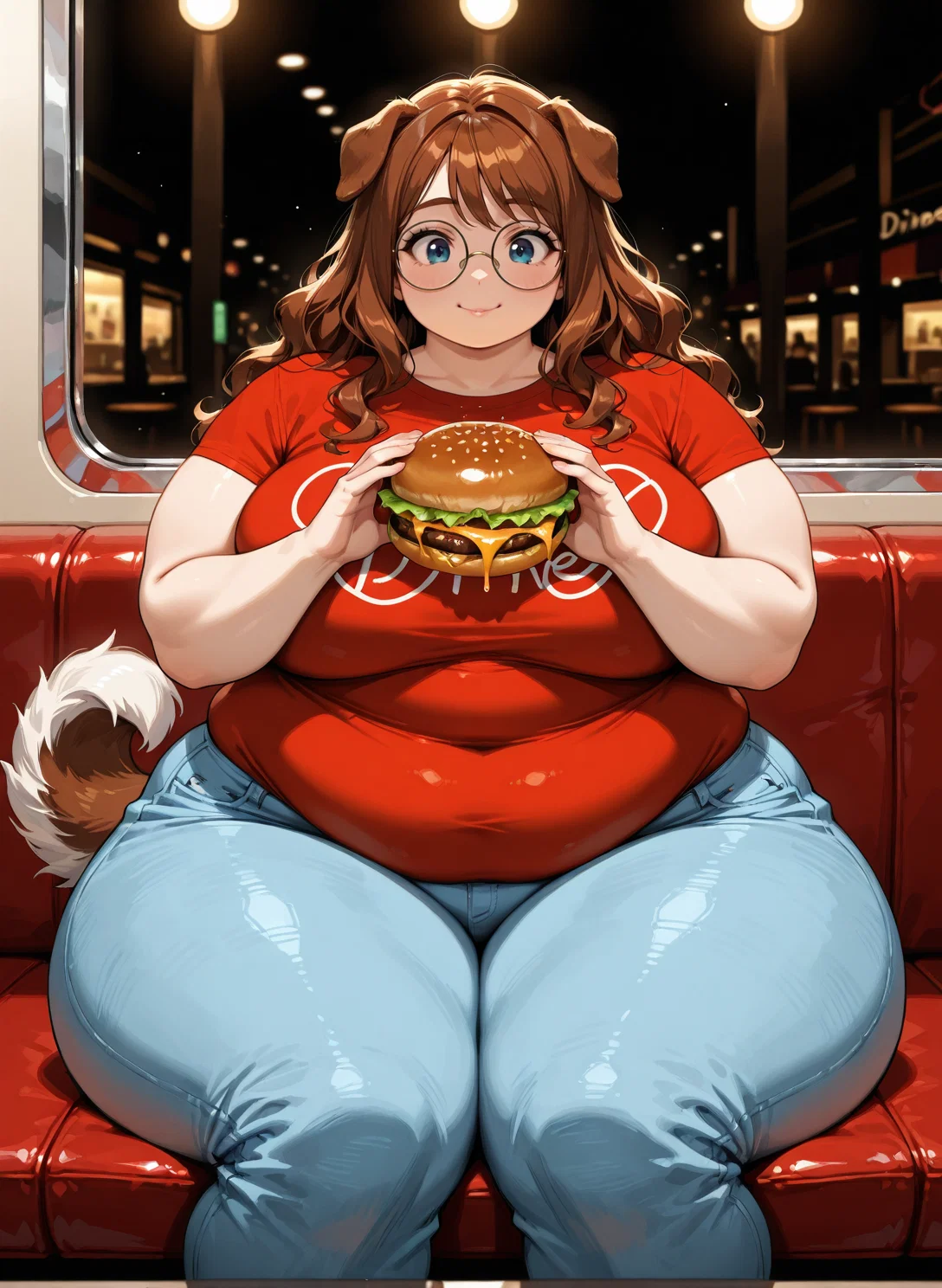 Nola - Overly protective massive girlfriend