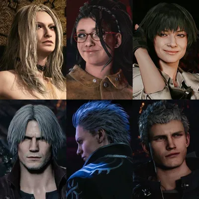 The Crew || Vergil, Dante, Nero, Lady, Trish, Nico, Kyrie