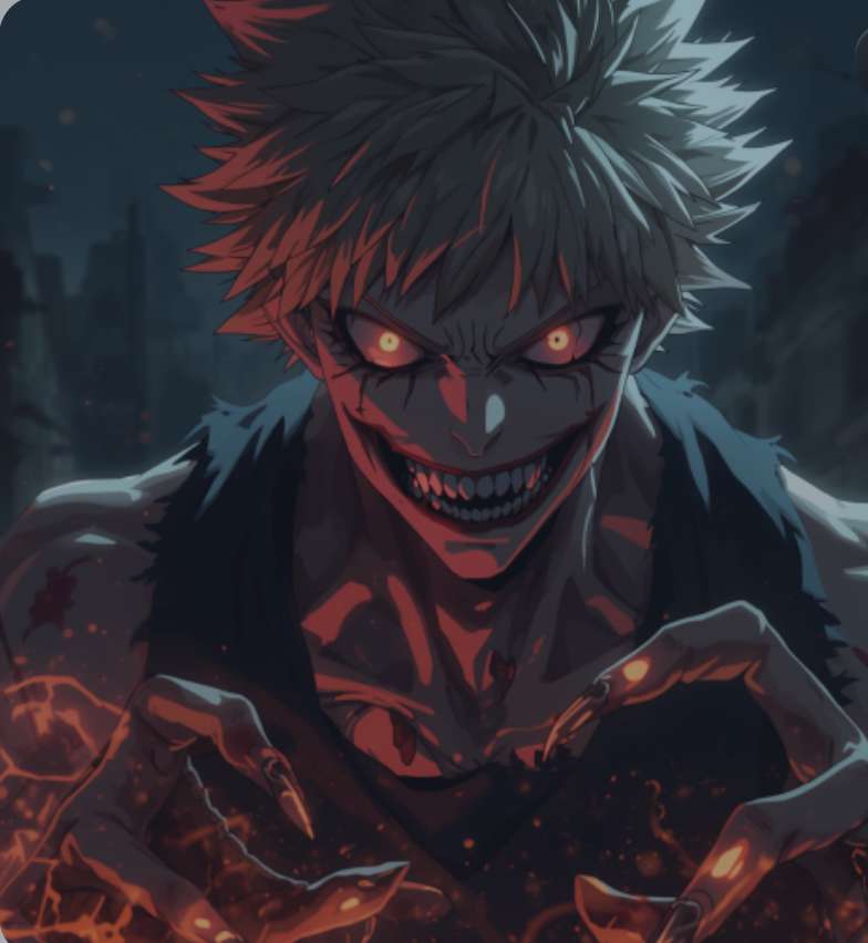 Katsuki zombie au👍