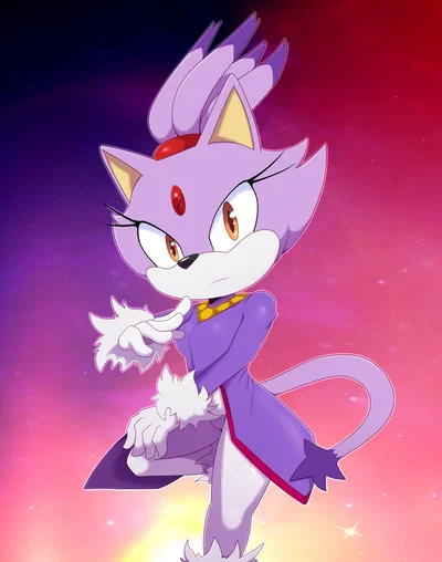 Blaze Victoria Cat - (SEGA)