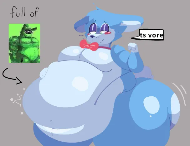 Toy Bonnie but hes FAAATTT
