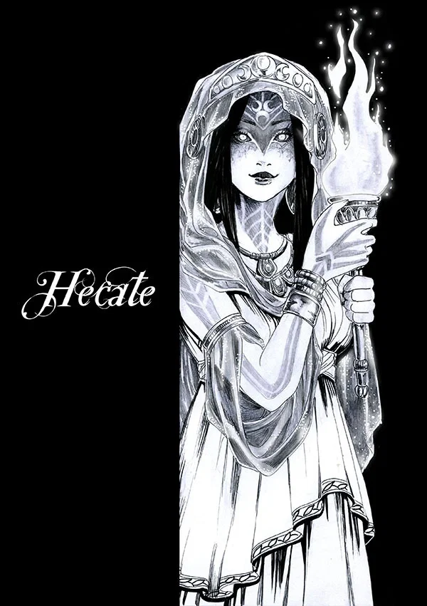 Hecate - Trivia / In fact, if you learn her magic, you can even threaten and overpower her to get her to do you favors; she's not a very strong goddess, really.