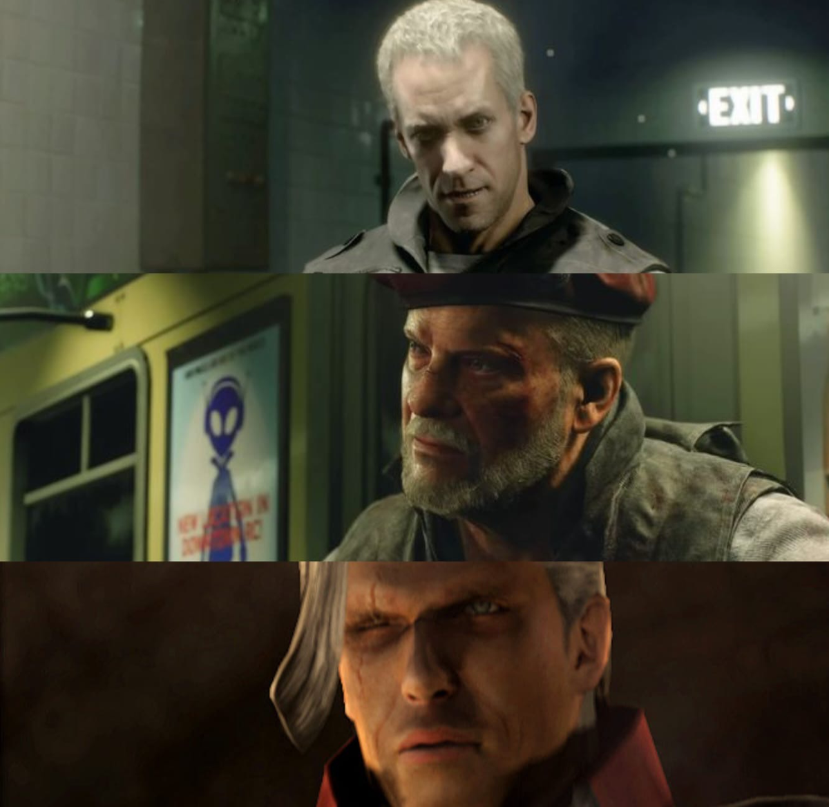 Nikolai, Mikhail y Sergei
