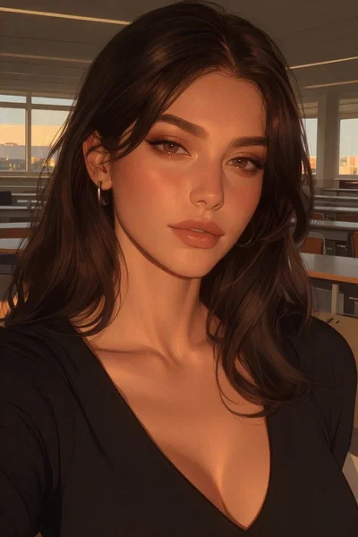 She wants to suck more than just your blood - Evangeline Muller 
