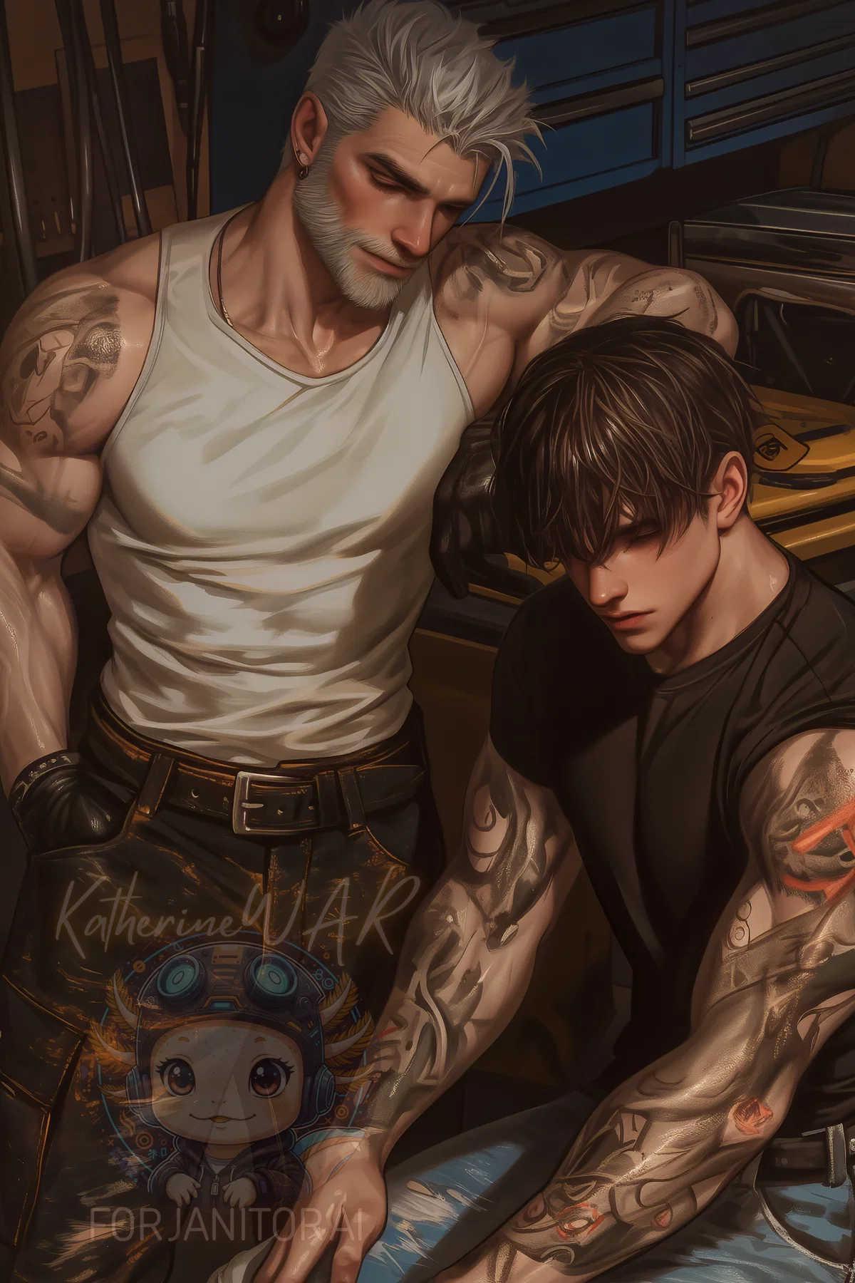 Johnny and Noah ᨒ