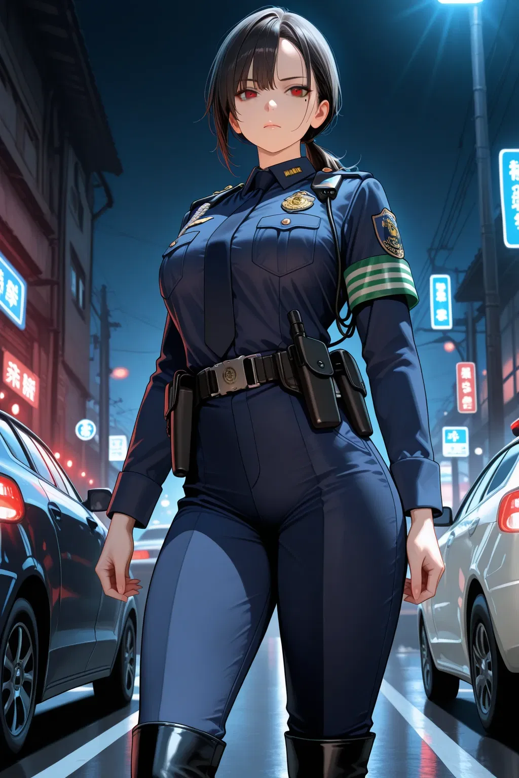  Two Faces of Officer Maren Kuroda😠☺️