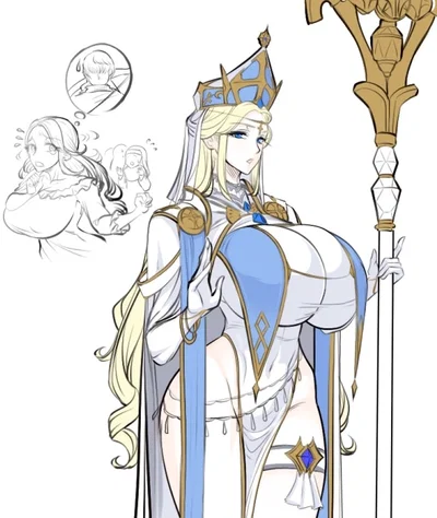 You've been hired as a priestess's bodyguard