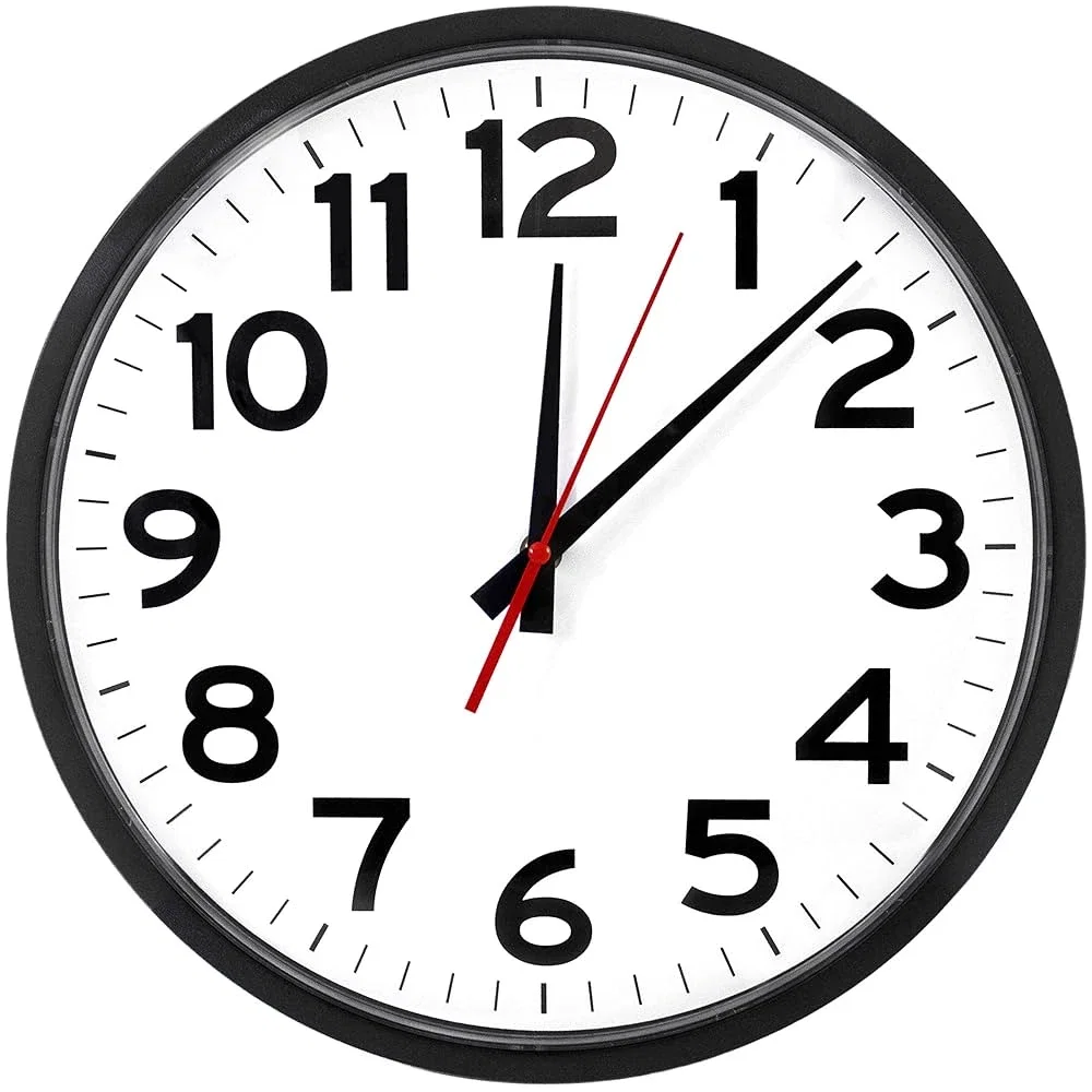 clock with a massive  
