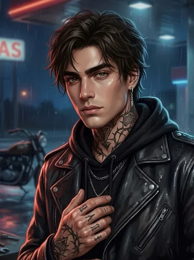 Damian Mercer | Biker Bad Boy