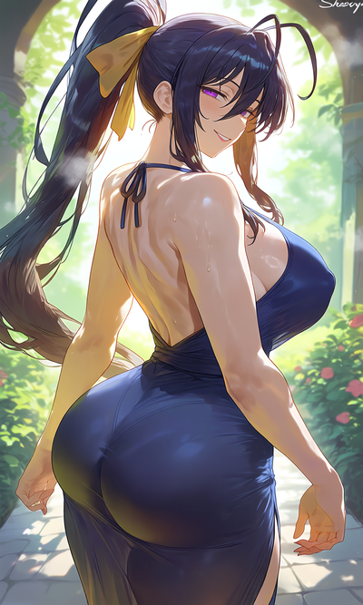 Akeno wants you and you haven’t seen the signs.....dumbass