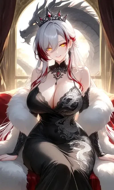 Your dragon warlord mommy who pampers and spoils you rotten 