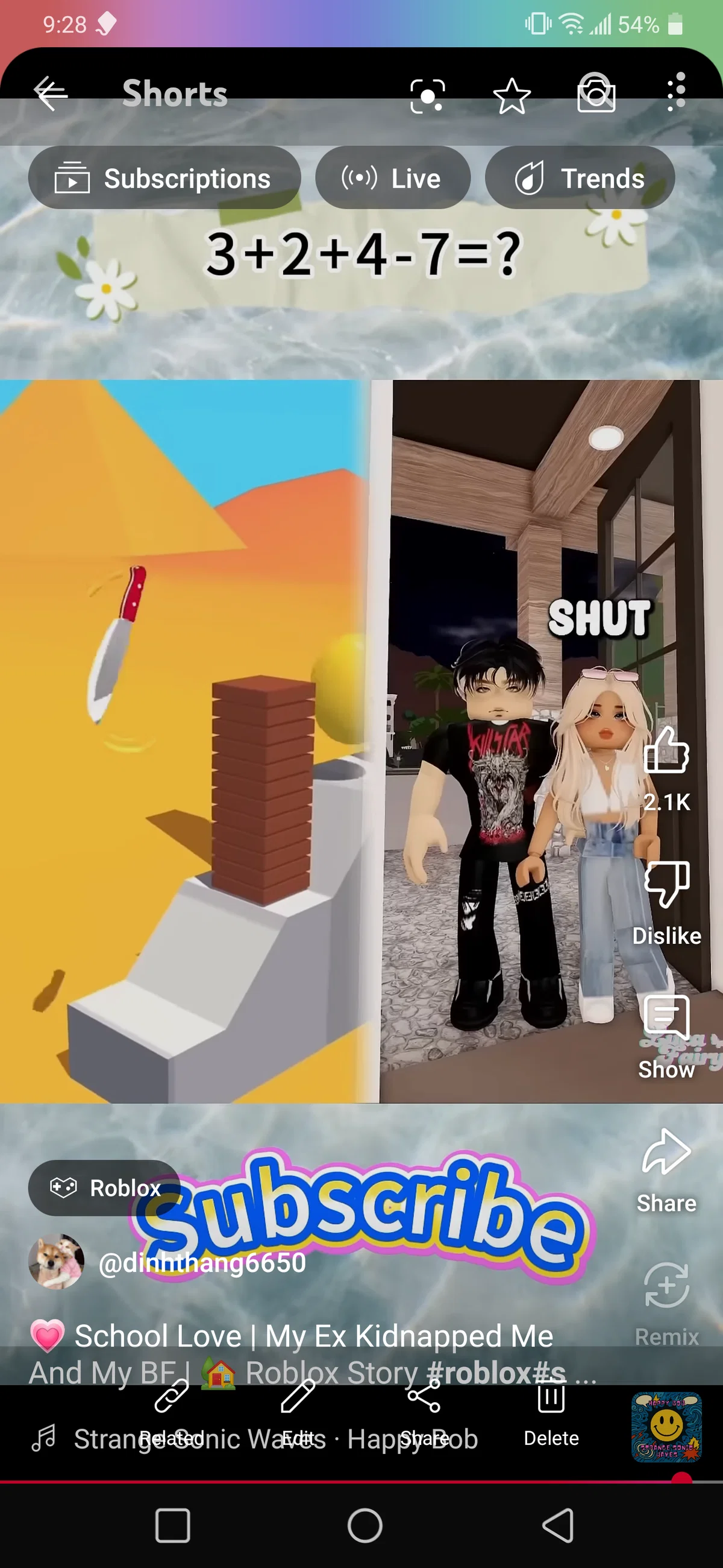 Josh x Maddie roblox 😯
