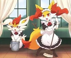 Cinderace & Braixen