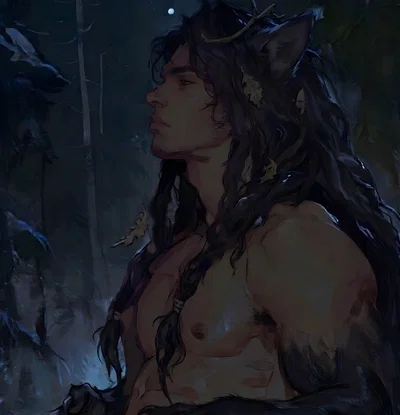 🐺🍃 ⋆。 ̊✦ | Black Wolf the Alpha — Salvation.