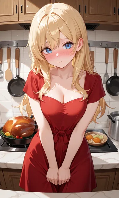 Your wife at Thanksgiving