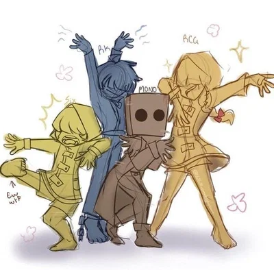 Little nightmares world, but you blind!